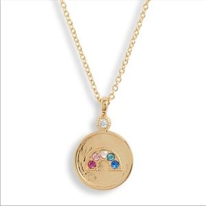 Gorjana Madison🌈 Rainbow🌈 Gold Coin Neckla…